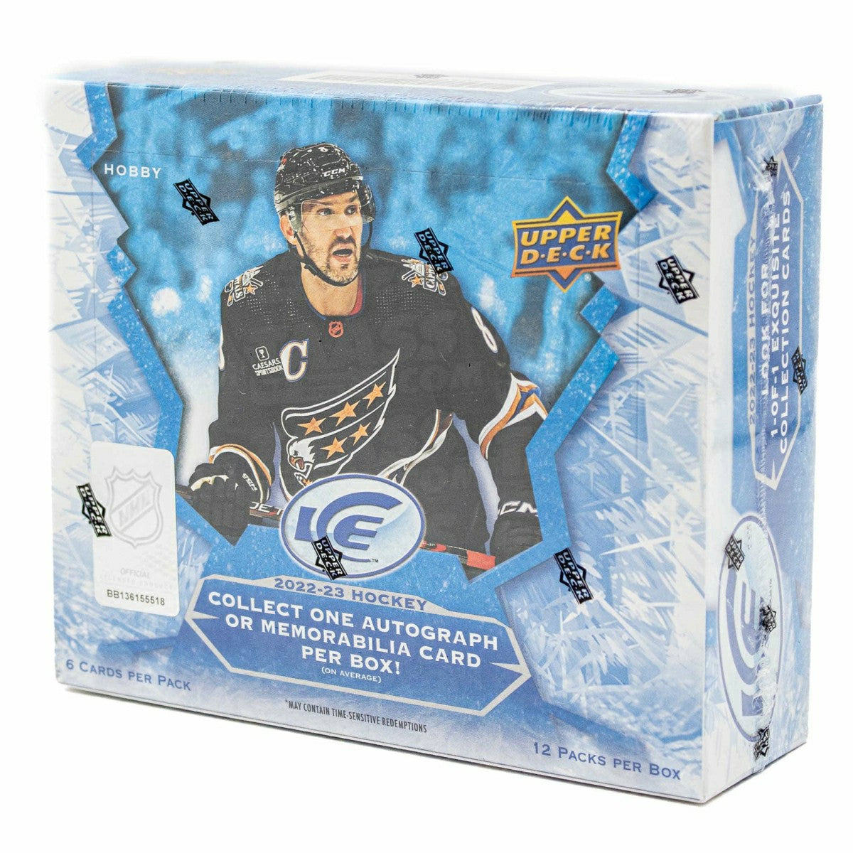 2022/23 Upper Deck Ice NHL Hockey Hobby Box - Taass sale
