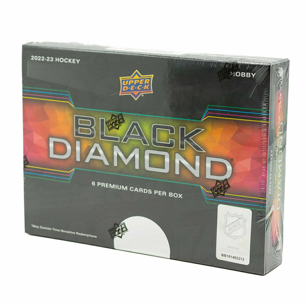 2022/23 Upper Deck Black Diamond Hockey NHL Hobby Box - Taass Online