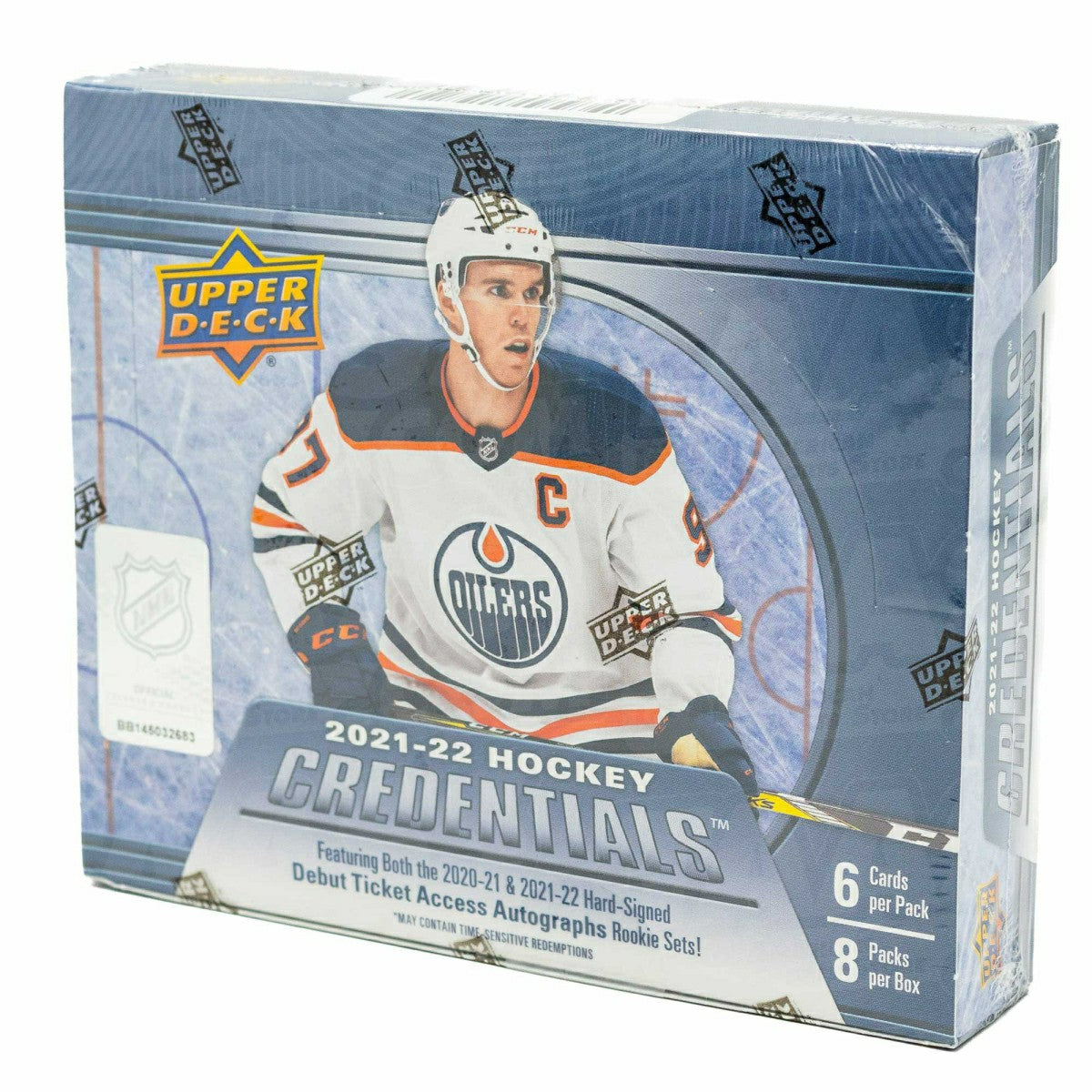 2021/22 Upper Deck Credentials NHL Hockey Hobby Box - Taass outlet