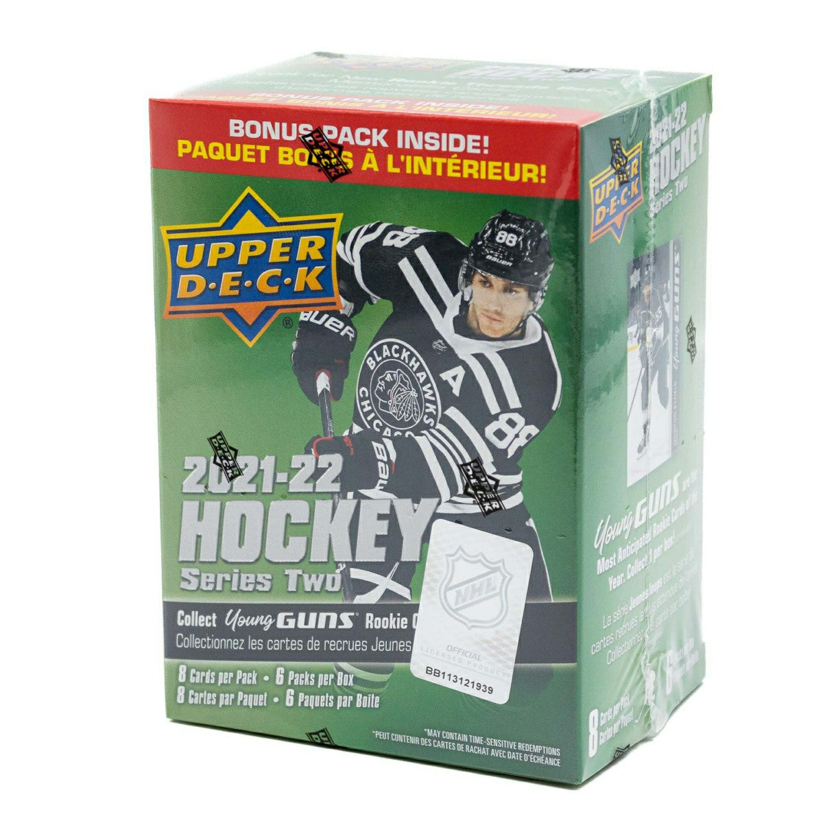 2021/22 Upper Deck Series 2 NHL Hockey BLASTER Box - Taass for sale