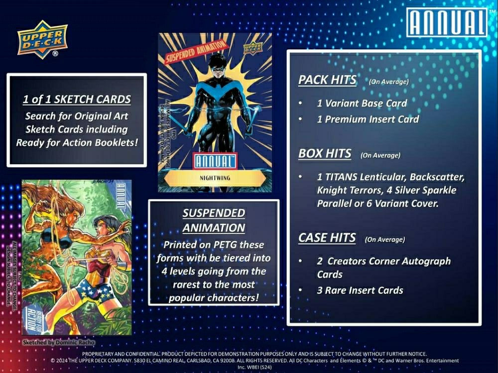 2023/24 Upper Deck DC Annual Hobby Box - Taass Online