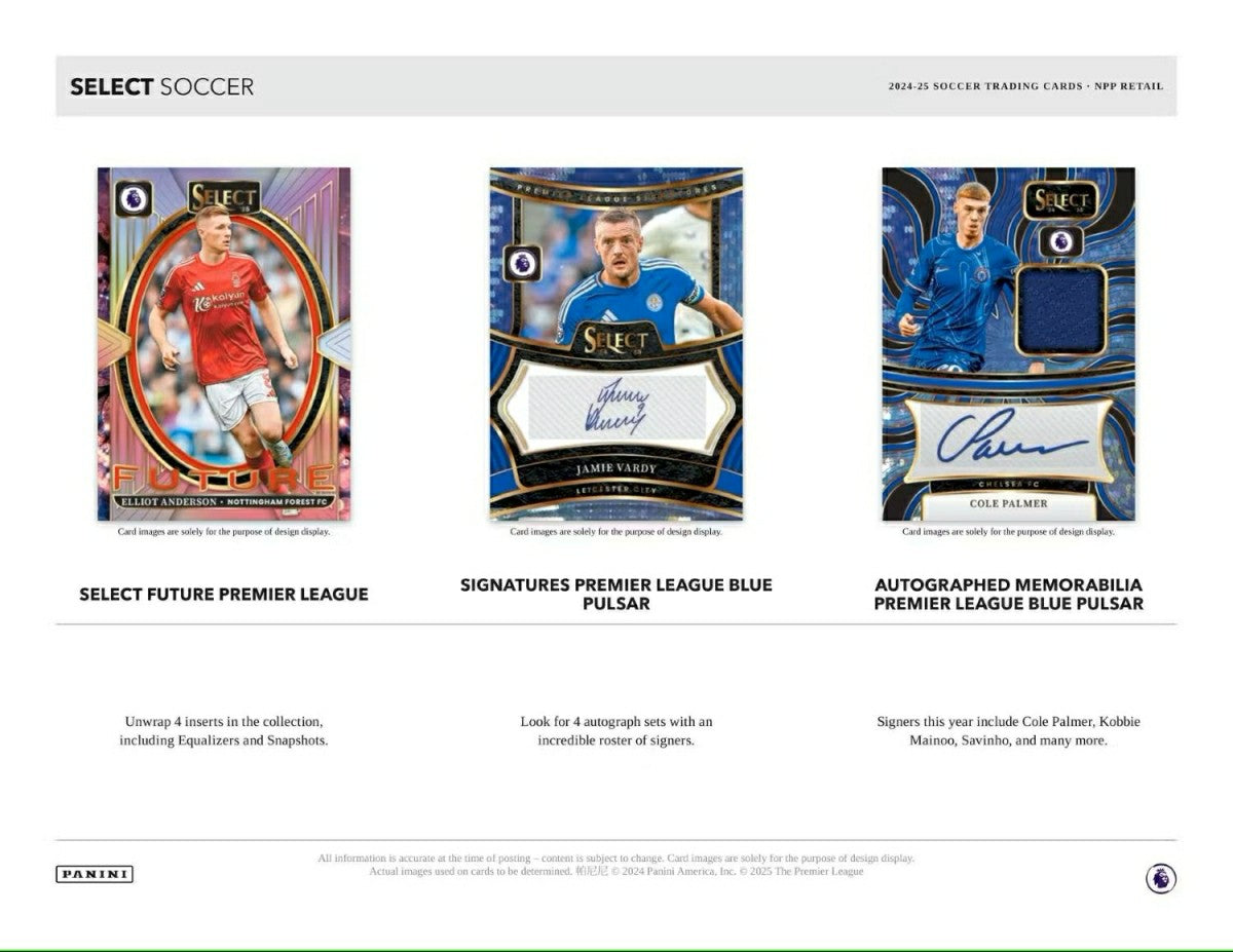 2024/25 Panini Select Premier League Football Blaster Box - Taass sale