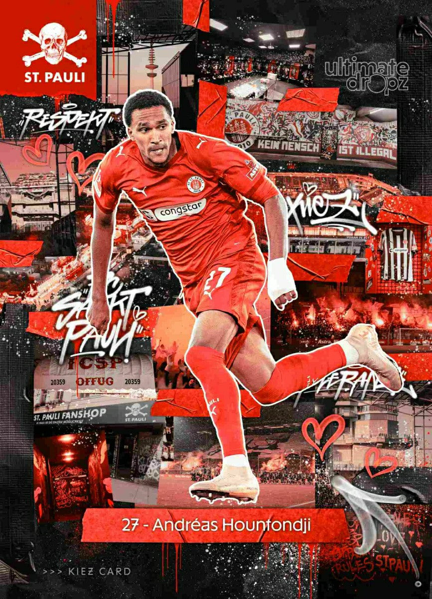 2026 Ultimate Dropz FC St. Pauli Hobby Box - Taass US