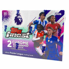 2025/26 Topps Finest Premier League Soccer EPL Hobby Box - Taass on sale