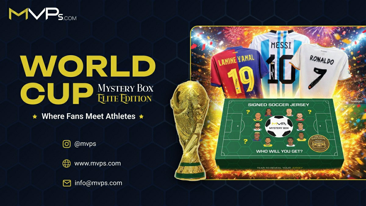 2026 MVPs FIFA World Cup Autographed Jersey Mystery Box Elite Edition - Taass Online