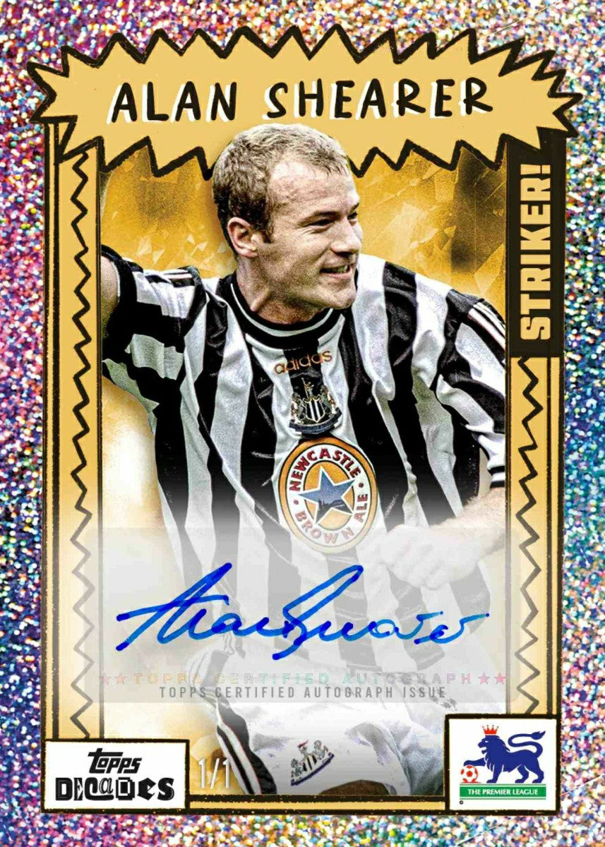 2025/26 Topps Decades 1990's Premier League Football Hobby Box - Taass discount