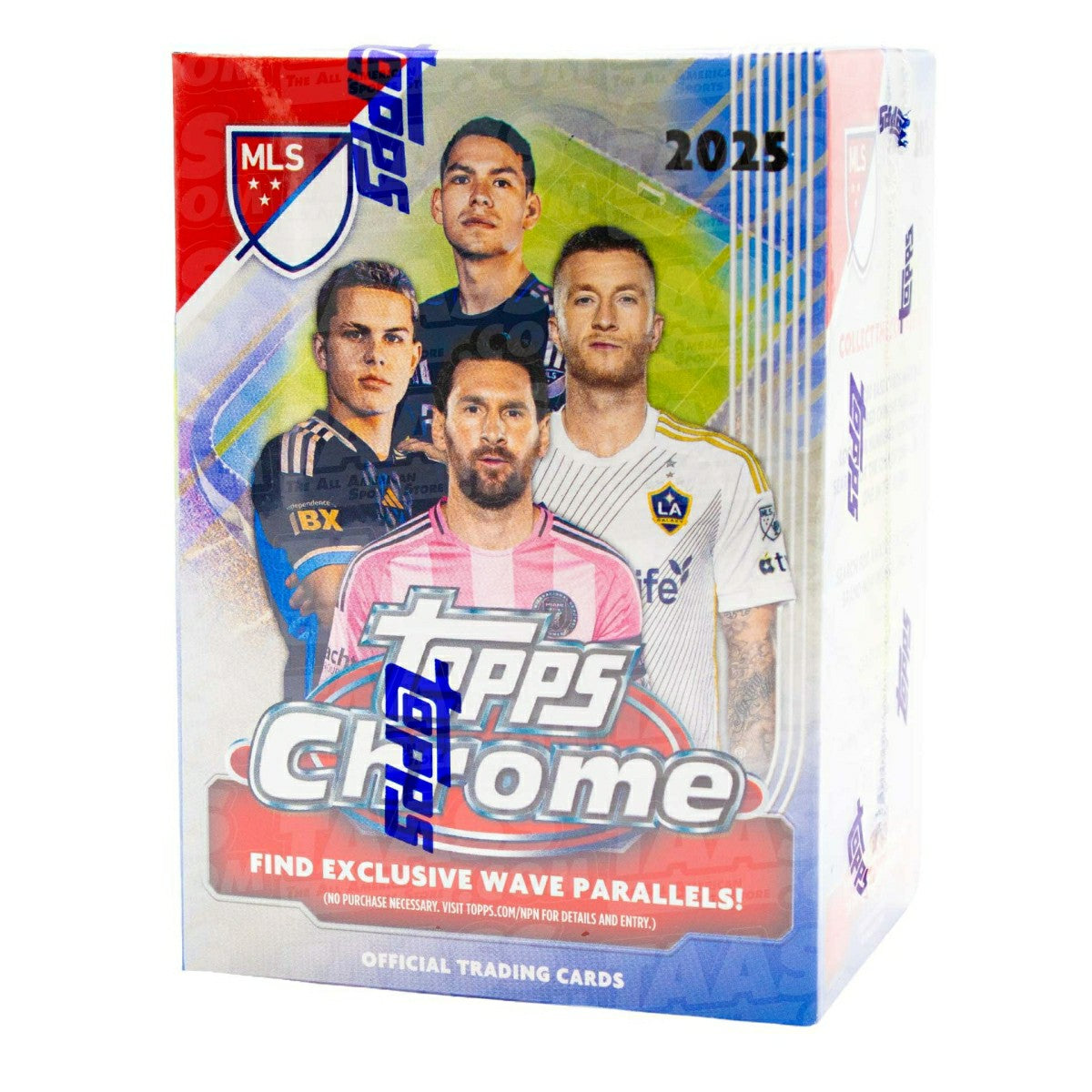 2025 Topps Chrome MLS Soccer Blaster Box - Taass for sale