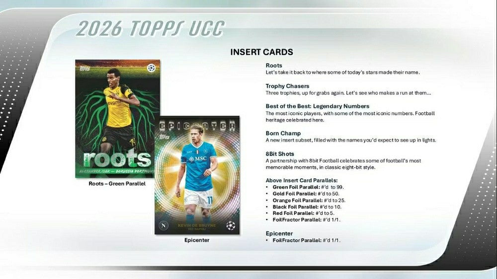 2025/26 Topps UEFA Club Competitions Fußball Blaster Box - Taass US