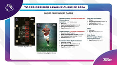2025/26 Topps Chrome Premier League Soccer EPL Hobby Pack - Taass on sale