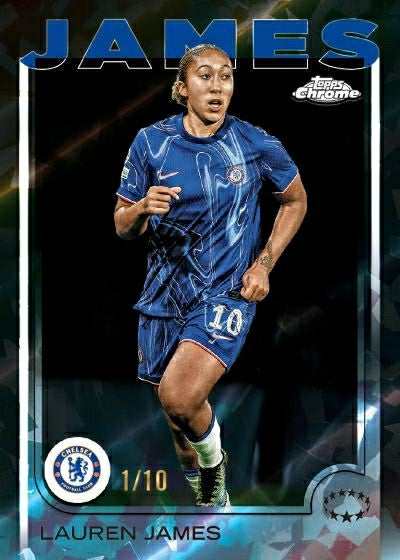 2024/25 Topps Chrome UEFA Women's Champions League Sapphire Edition Hobby Box - Taass outlet