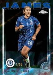 2024/25 Topps Chrome UEFA Women's Champions League Sapphire Edition Hobby Box - Taass outlet