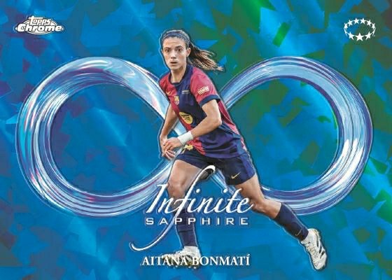 2024/25 Topps Chrome UEFA Women's Champions League Sapphire Edition Hobby Box - Taass outlet