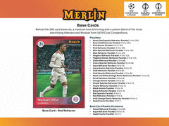 2024/25 Topps Chrome Merlin UEFA Club Competitions Football Blaster Box - Taass US