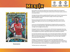 2024/25 Topps Chrome Merlin UEFA Club Competitions Football Hobby Box - Taass sale