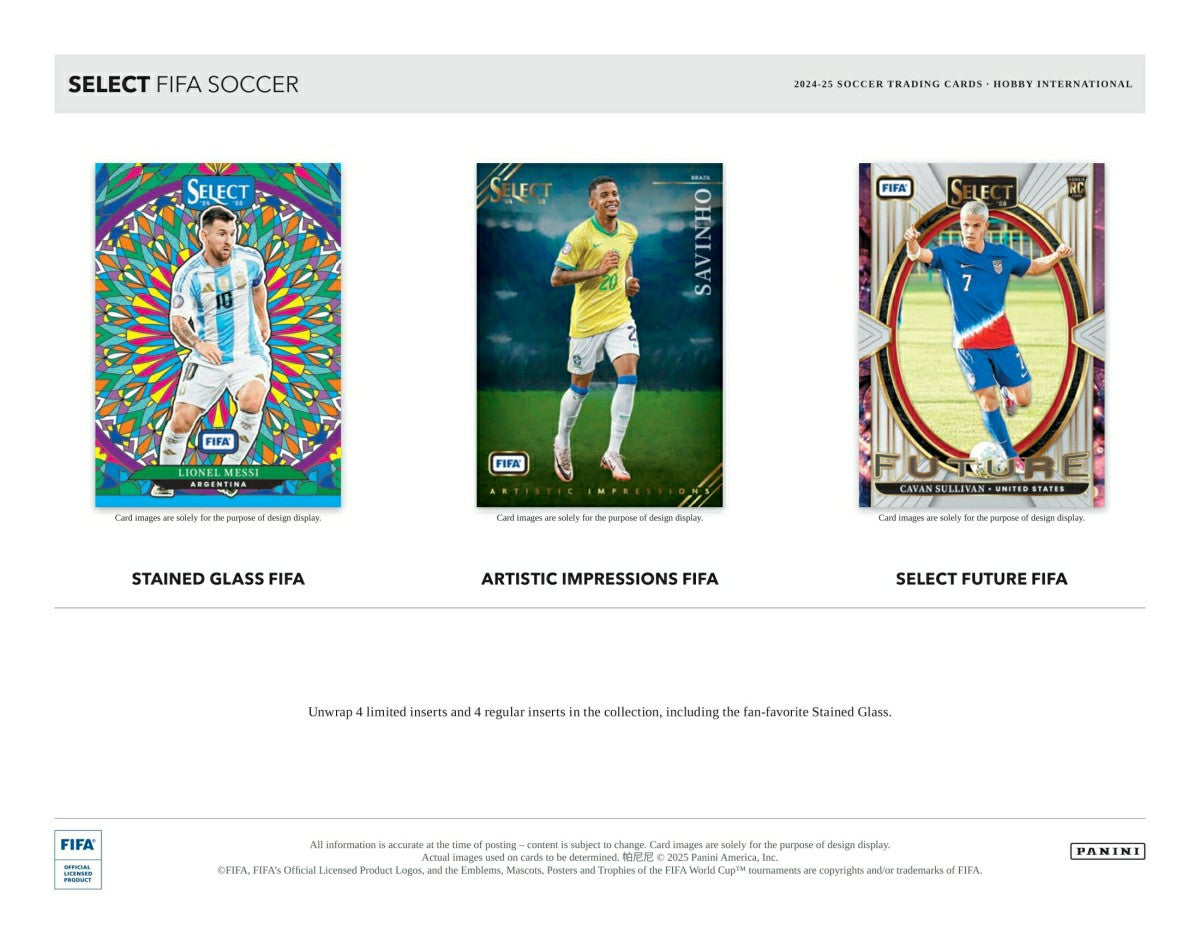 2024/25 Panini Select FIFA Fußball International Hobby Box - Taass discount