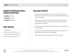 2024/25 Panini Select FIFA Fußball International Hobby Box - Taass discount