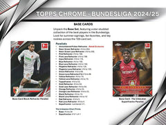 2024/25 Topps Chrome Bundesliga Football Blaster Box - Taass US
