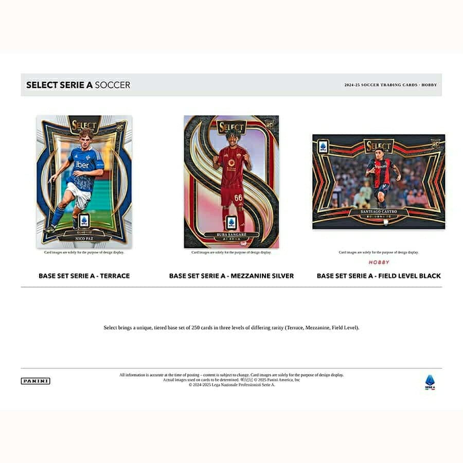 2024/25 Panini Select Serie A Football Hobby Box - Taass outlet