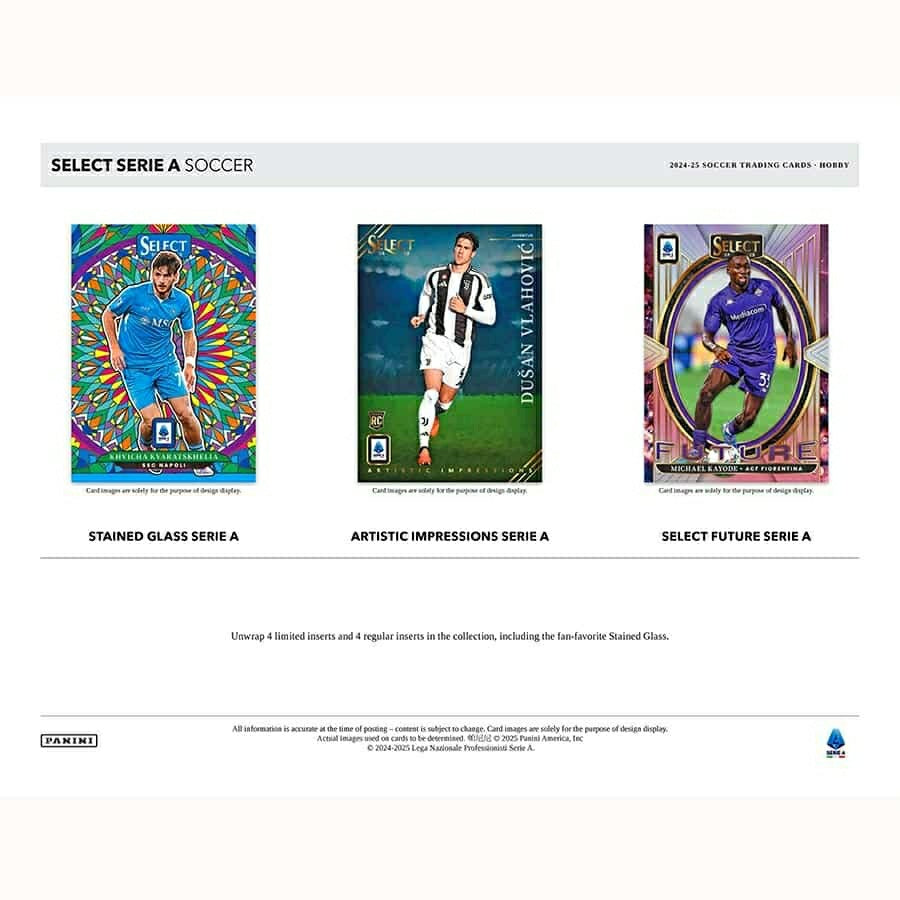 2024/25 Panini Select Serie A Football Hobby Box - Taass outlet