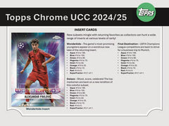 2024/25 Topps Chrome UEFA Club Competitions Football Blaster Box - Taass discount