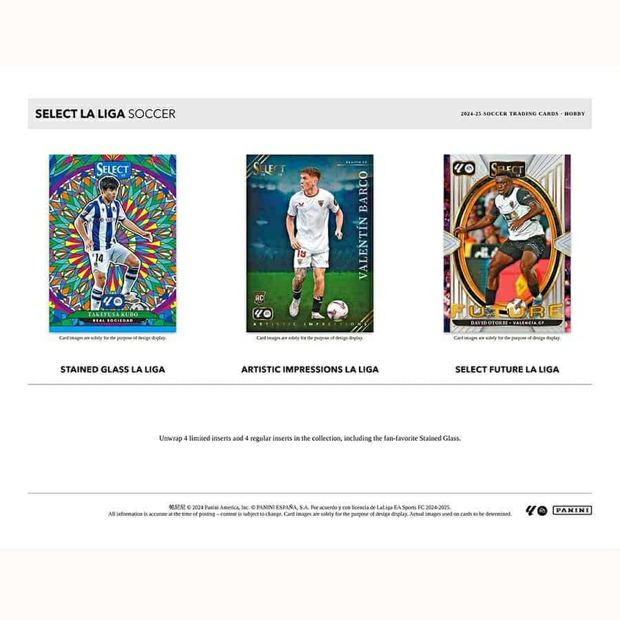 2024/25 Panini Select La Liga Football Hobby Box - Taass Online