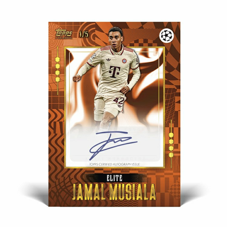 2024/25 Topps UEFA Club Competitions GOLD Football Hobby Box - Taass on sale