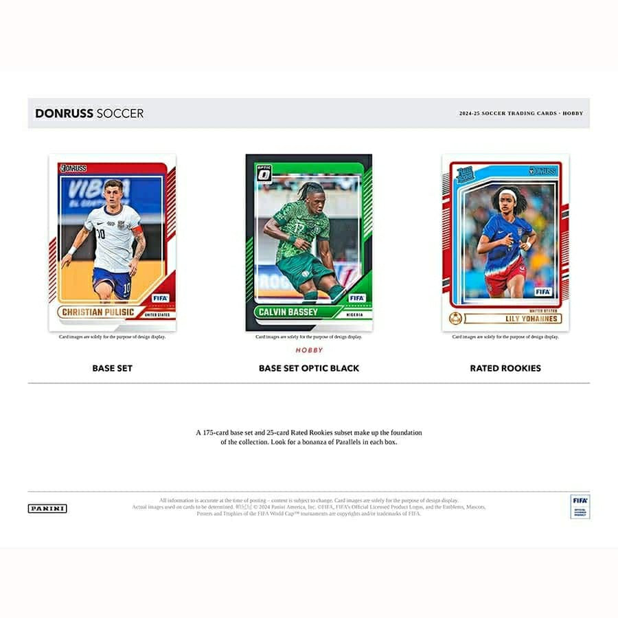 2024/25 Panini Donruss Soccer Hobby Box - Taass for sale