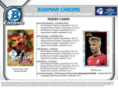2022 Bowman Chrome Road to 2023 UEFA Under-21 European Championship Football Hobby Box - Taass outlet