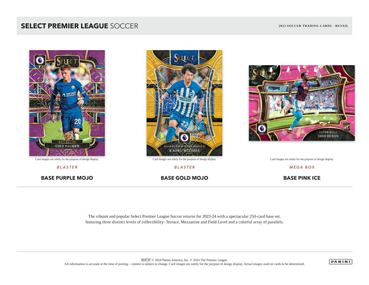 2023/24 Panini Select Premier League Soccer Blaster Box - Taass outlet