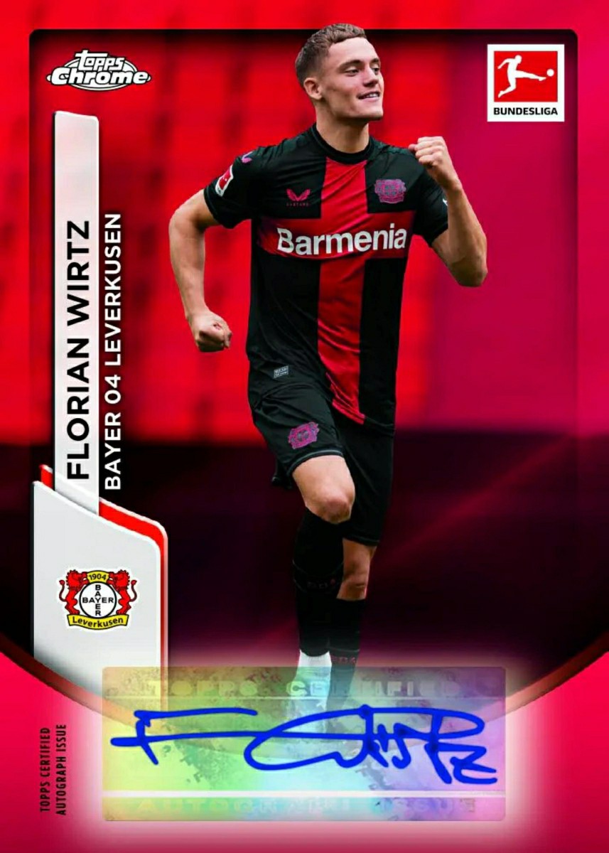 2023/24 Topps Chrome Bundesliga Soccer (Fussball) Blaster Box - Taass discount