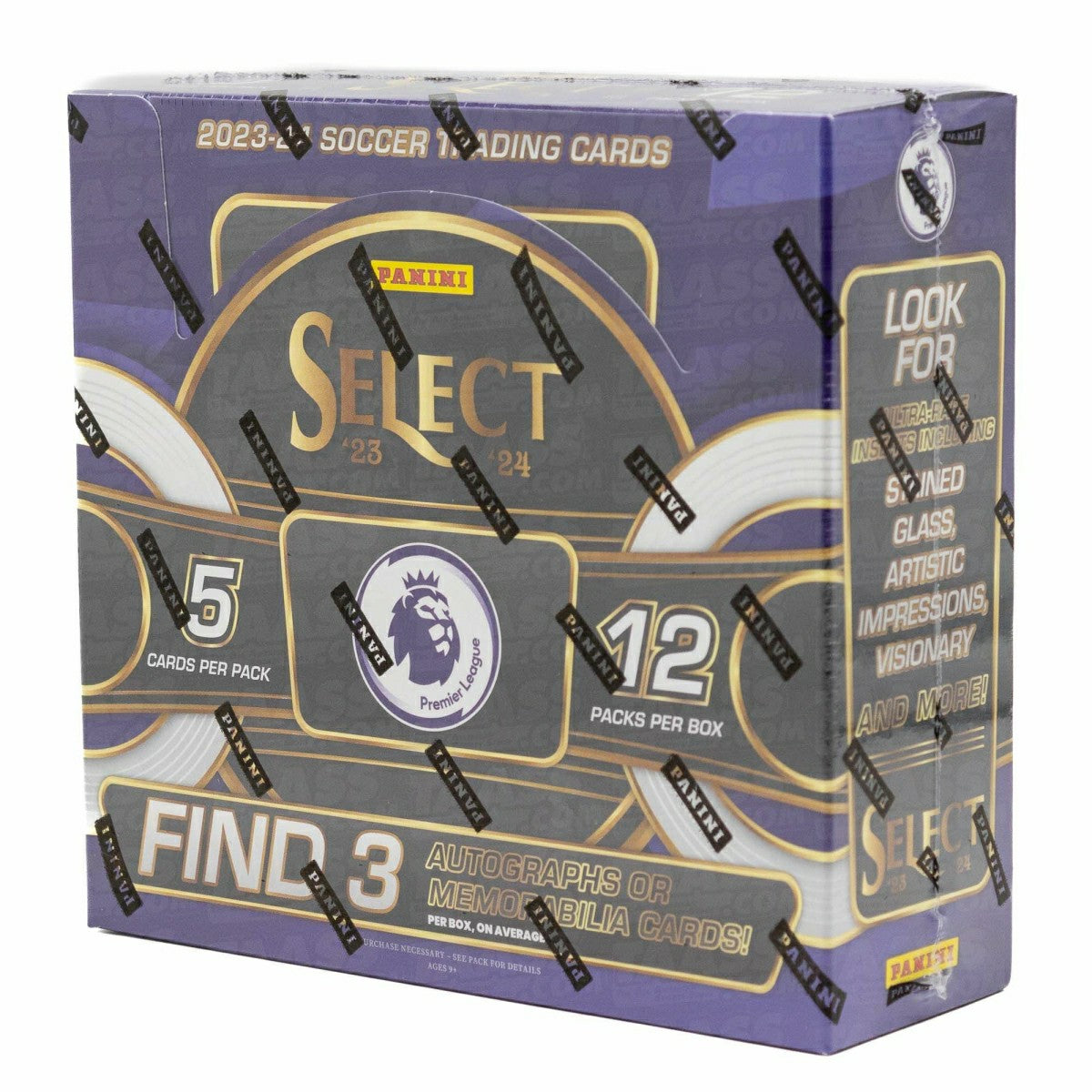 2023/24 Panini Select Premier League Soccer Hobby Box - Taass US