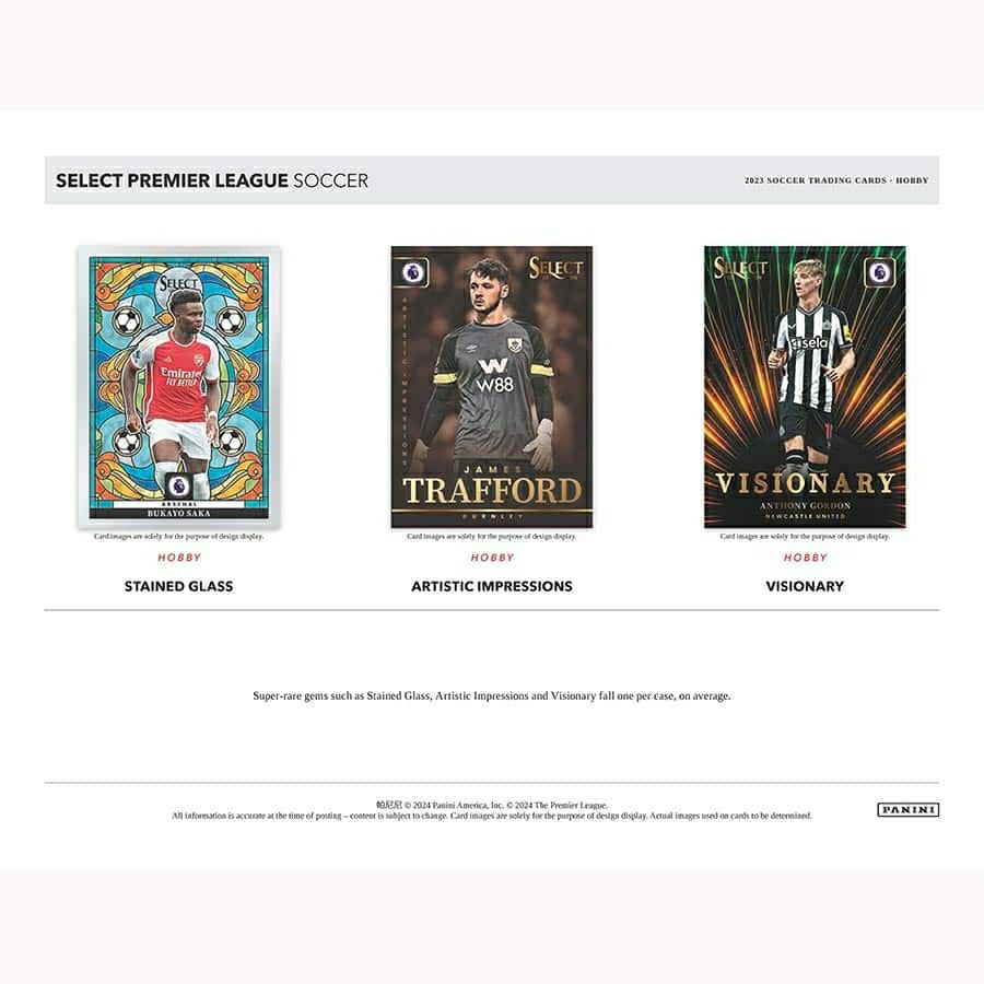 2023/24 Panini Select Premier League Soccer Hobby Box - Taass US