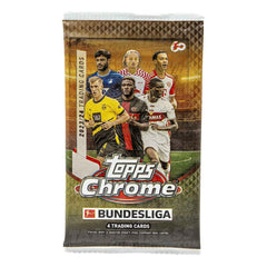 2023/24 Topps Chrome Bundesliga Soccer Hobby Pack - Taass outlet