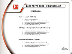 2023/24 Topps Chrome Bundesliga Soccer Hobby Pack - Taass outlet