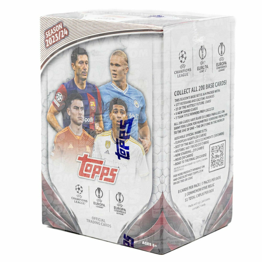 2023/24 Topps UEFA Club Competitions Soccer (Fussball) Flagship Blaster Box - Taass on sale