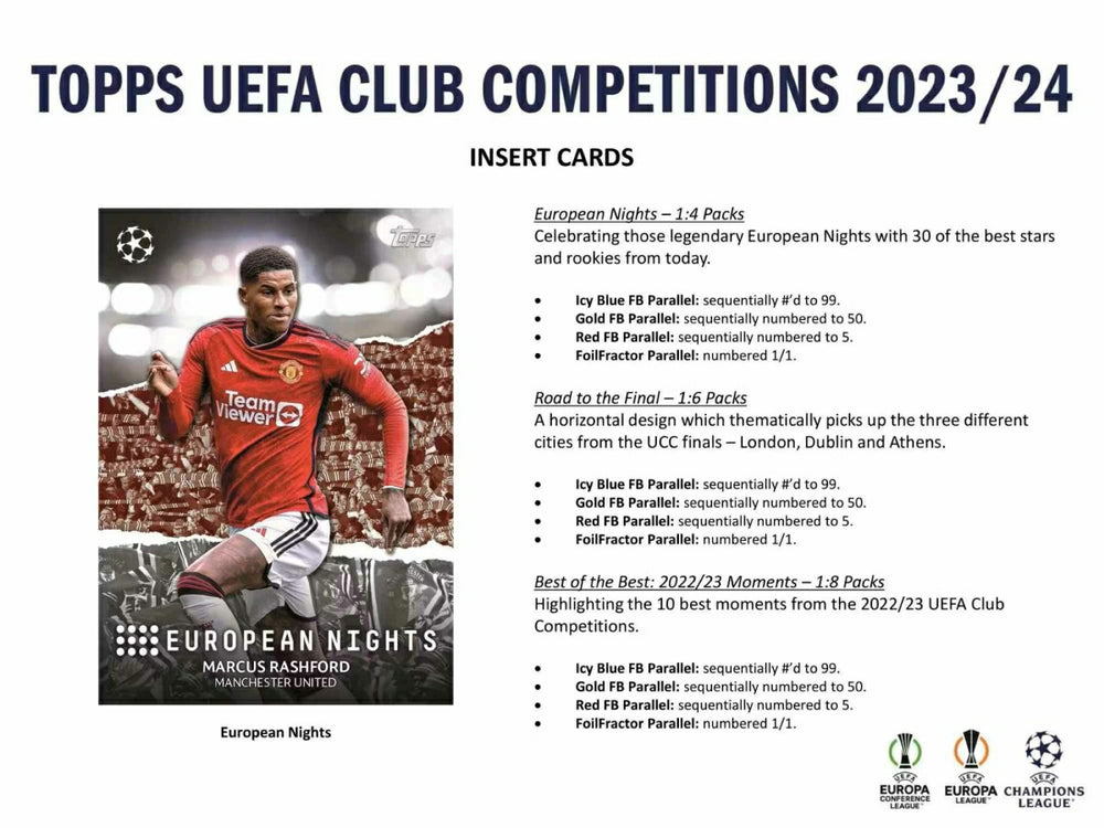 2023/24 Topps UEFA Club Competitions Soccer (Fussball) Flagship Blaster Box - Taass on sale