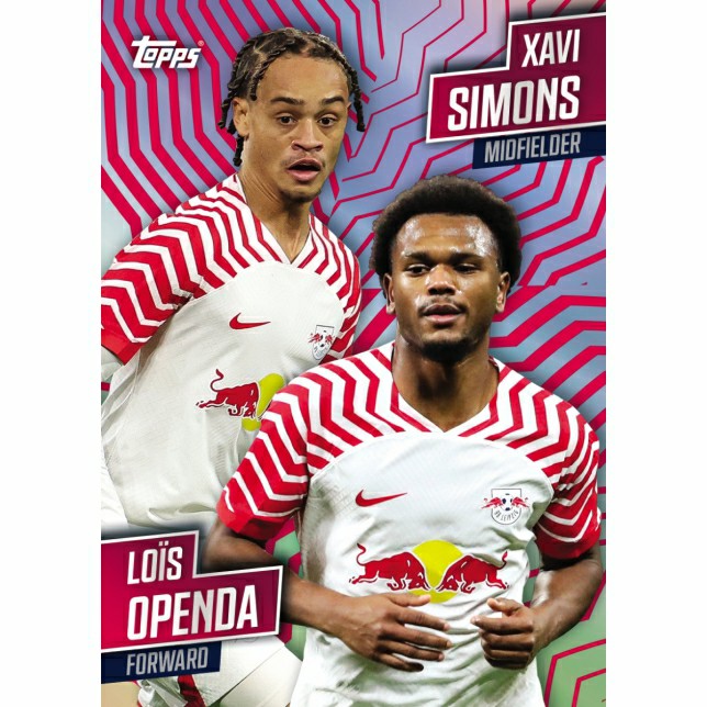 2023/24 Topps RB Leipzig 100% Official Team Set Box - Taass for sale