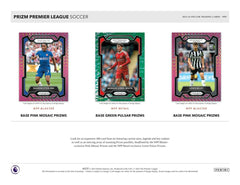 2023/24 Panini Prizm Premier League Soccer EPL Blaster Box - Taass Online