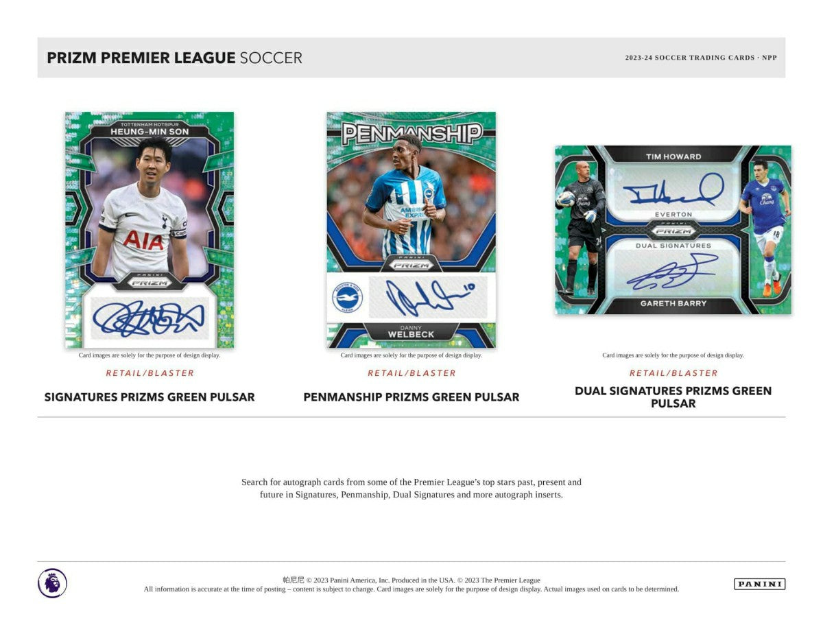 2023/24 Panini Prizm Premier League Soccer EPL Blaster Box - Taass Online