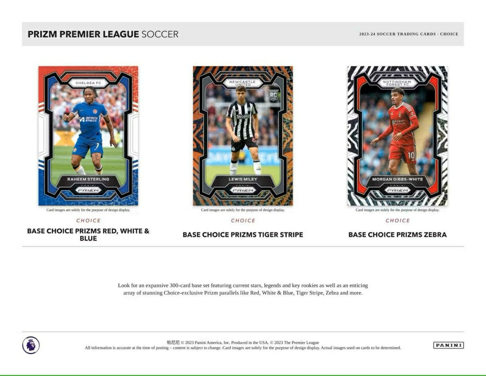 2023/24 Panini Prizm Premier League Soccer EPL Choice Box - Taass outlet