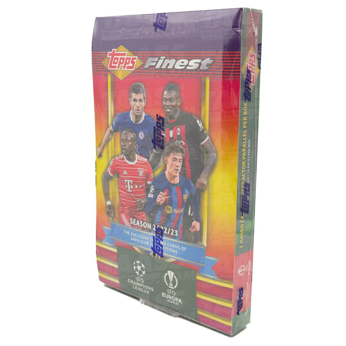 2022/23 Topps Finest Flashbacks UEFA Club Competitions Soccer Hobby Box - Taass discount