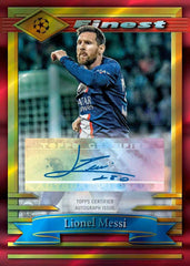 2022/23 Topps Finest Flashbacks UEFA Club Competitions Soccer Hobby Box - Taass discount
