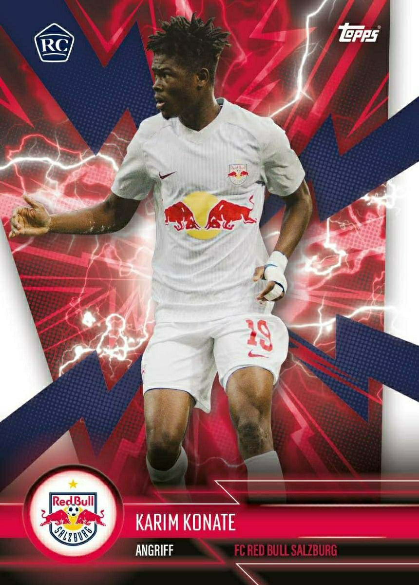 2023/24 Topps Red Bull Salzburg Official Fan-Set Hanger Box - Taass US