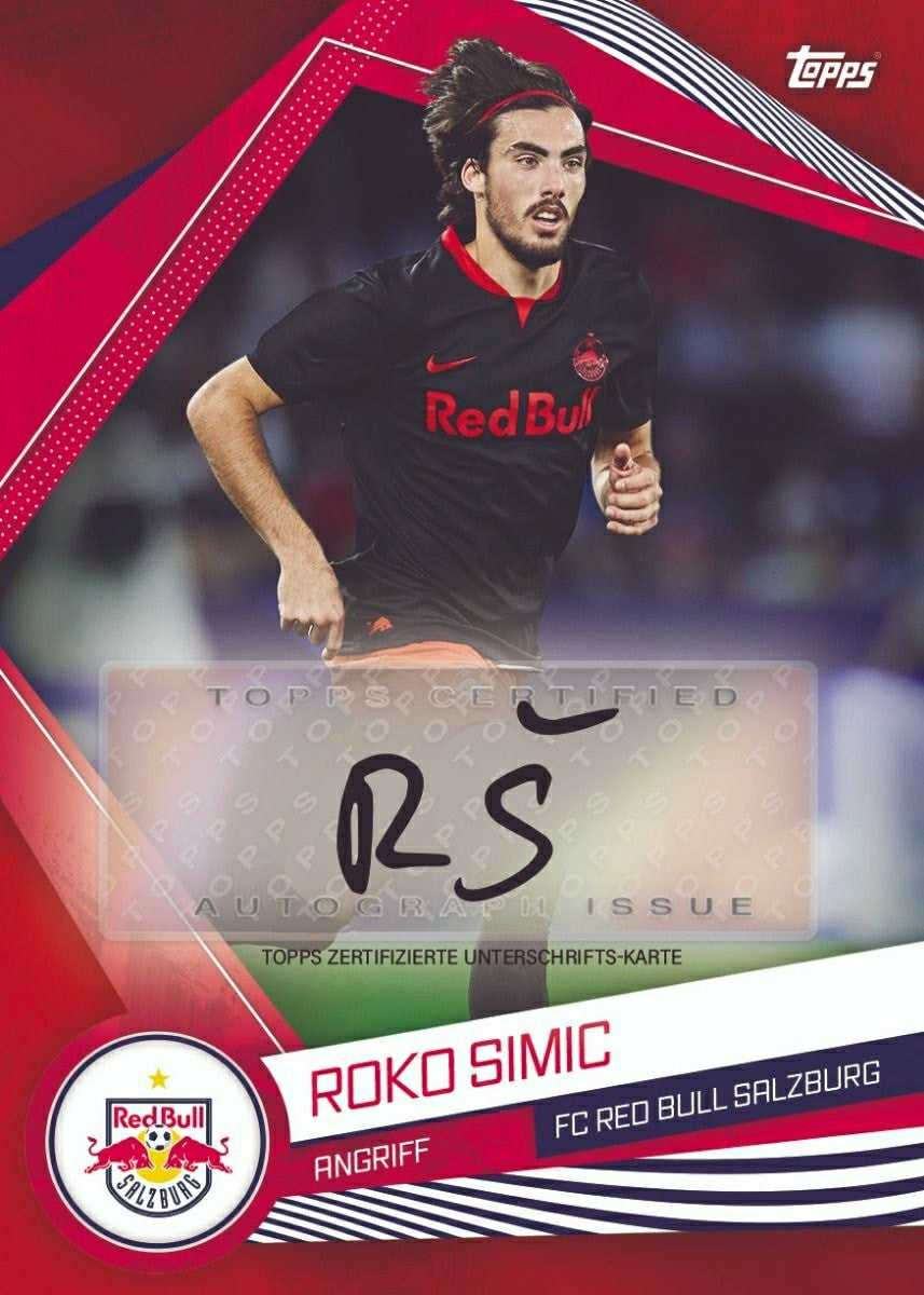 2023/24 Topps Red Bull Salzburg Official Fan-Set Hanger Box - Taass US