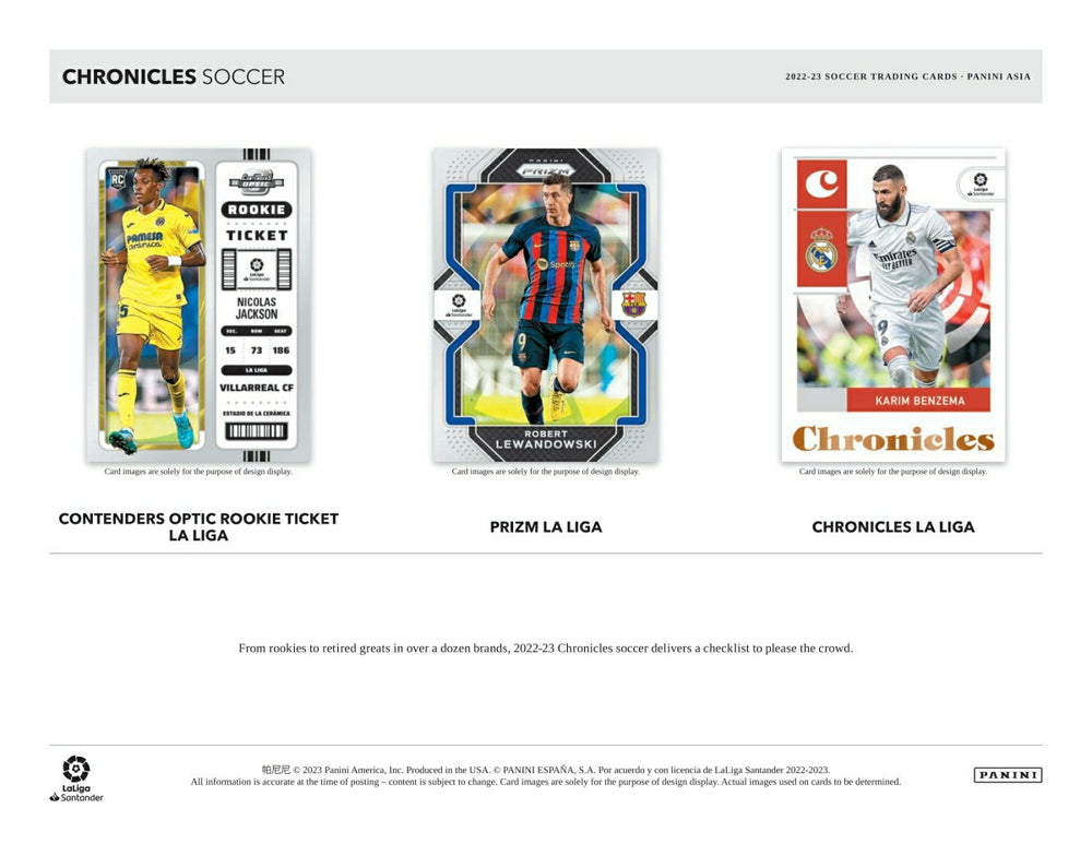 2022/23 Panini Chronicles Soccer Tmall Asia Box - Taass on sale