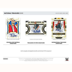 2024 Panini National Treasures WWE Wrestling Hobby Box - Taass discount