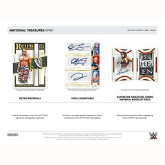 2024 Panini National Treasures WWE Wrestling Hobby Box - Taass discount
