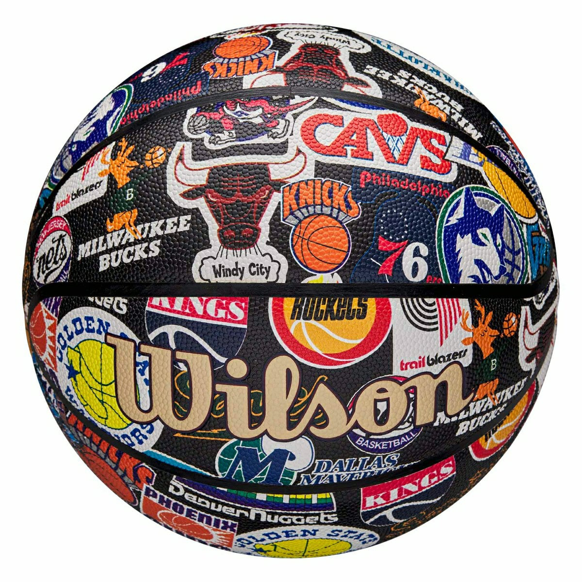 Wilson NBA Retro Hardwood Classics All Team Basketball (Size 7) - Taass Online