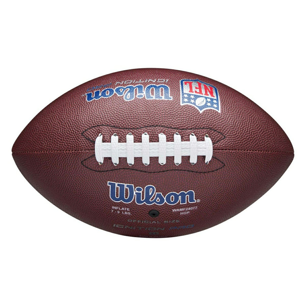 NFL Ignition Pro Eco Football Brown (Official Size) - Taass US