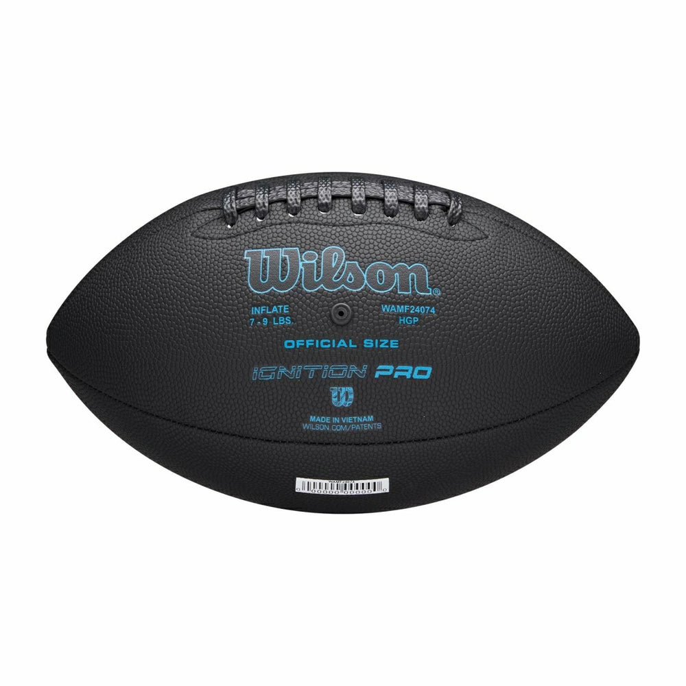 Wilson NFL Ignition Pro Eco Football Black (Official Size) - Taass on sale